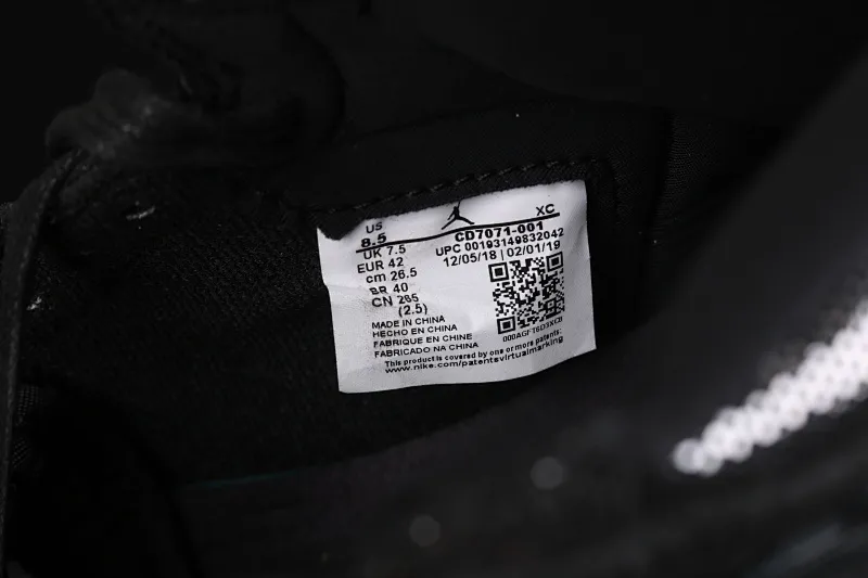 All categories Air Jordan Jordan series basketball shoes Air Jordan 1 High Air Jordan 1 Retro High OG WMNS "SP Gina" AJ1 Joe 1 Black Pearl Joint Black and Red CD7071-001